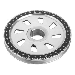 Polea aluminio SSP negra